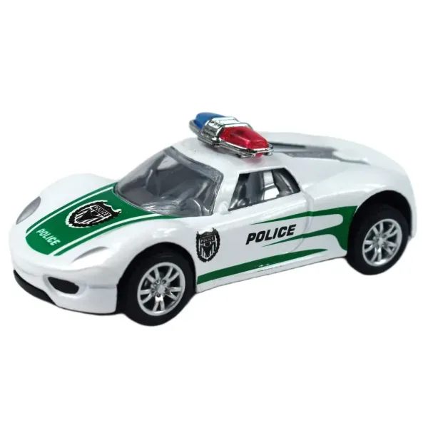 Police Cars: Set de mașini de poliție din metal în diferite variante 1/50 1db imaginea 2