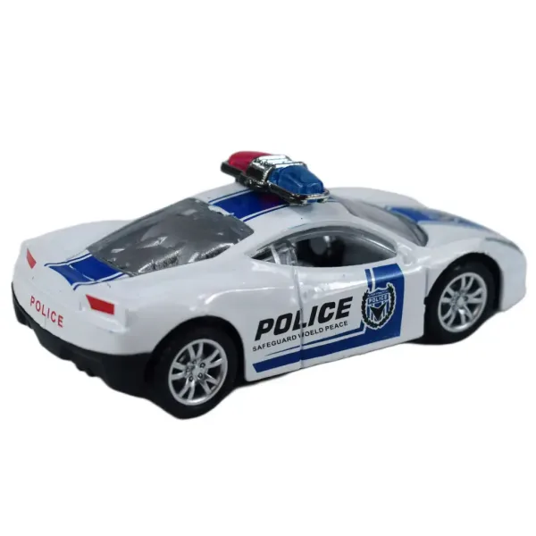 Police Cars: Set de mașini de poliție din metal în diferite variante 1/50 1db imaginea 5