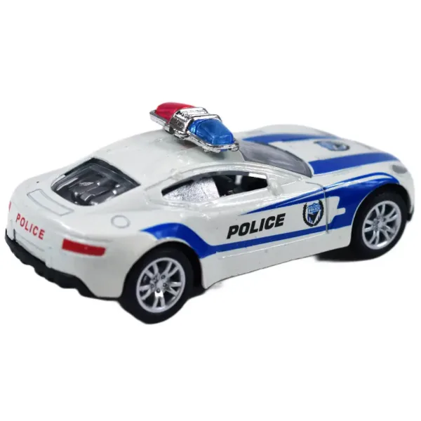 Police Cars: Set de mașini de poliție din metal în diferite variante 1/50 1db imaginea 9