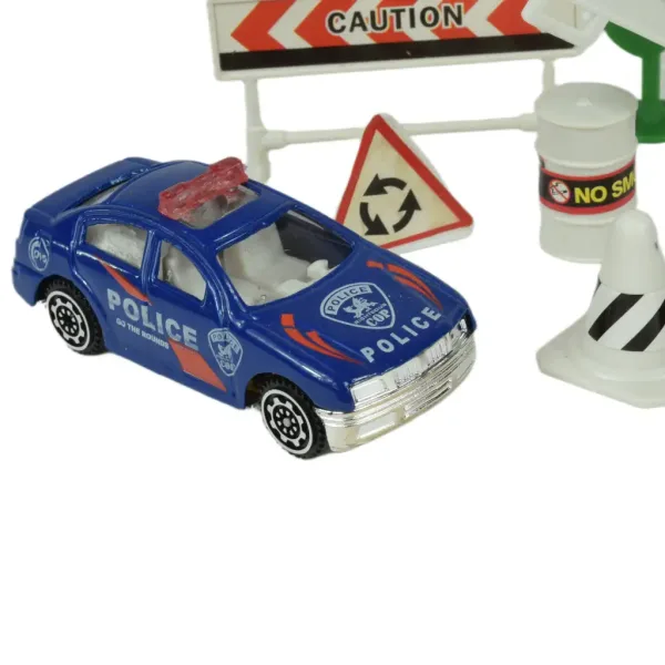 Police Set: Set de poliție cu vehicule și accesorii în diferite variante 1buc. imaginea 7
