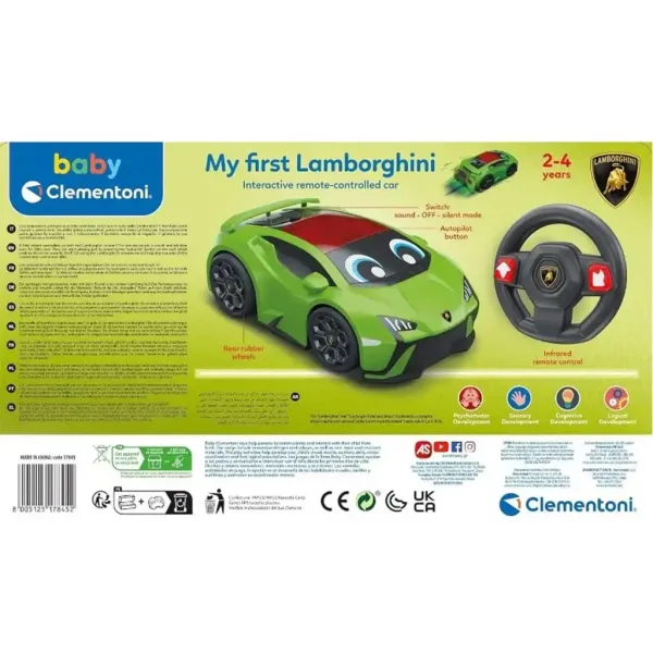 Prima mașină Lamborghini Huracán cu telecomandă - Clementoni imaginea 5