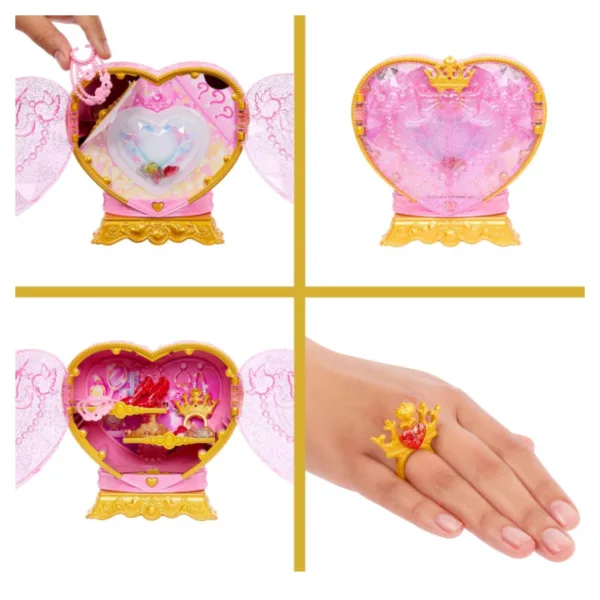Prințese Disney: Păpușă surpriză din suflet - Belle - Mattel imaginea 3