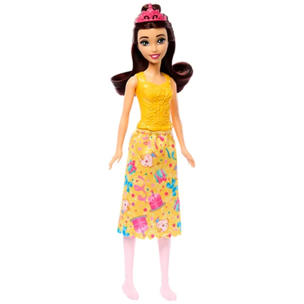 Prințesele Disney: Păpușa Prințesa Belle pentru petrecere – Mattel imaginea 2