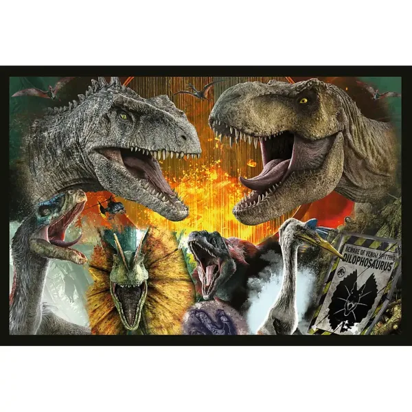 Puzzle Jurassic World 2x200 piese - Trefl imaginea 3