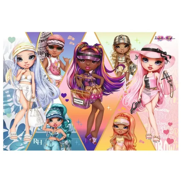 Puzzle Rainbow High cu prietene, 160 piese - Trefl imaginea 2