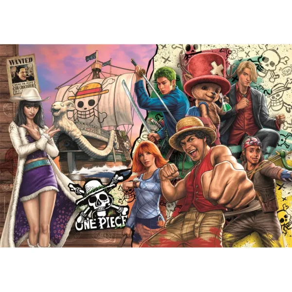 Puzzle Supercolor One Piece de 180 piese - Clementoni imaginea 2