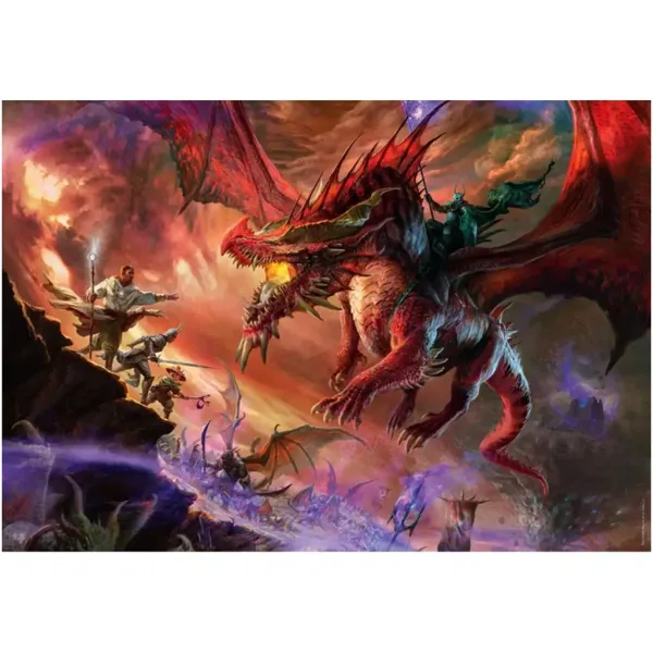 Puzzle de 500 de piese Dungeons & Dragons - Clementoni imaginea 2