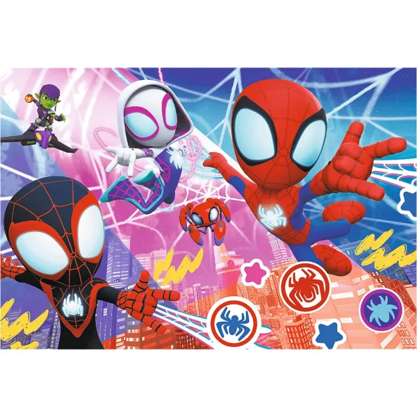 Puzzle de 60 piese cu Póki și prietenii - Trefl imaginea 2