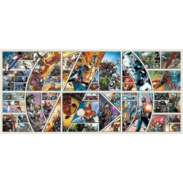 Puzzle de 9000 de piese cu universul de benzi desenate Marvel - Trefl imaginea 2