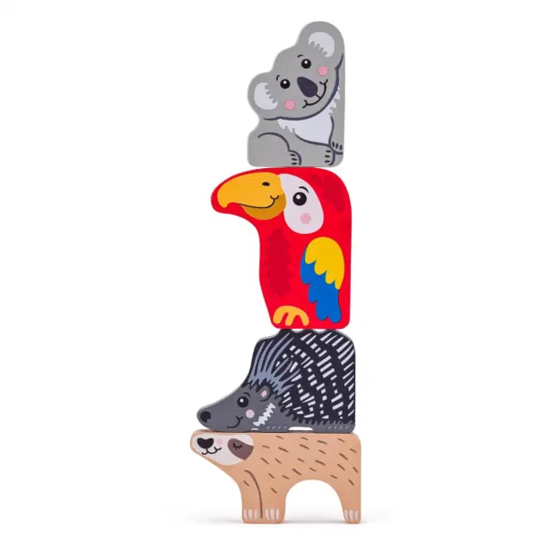 Puzzle din lemn cu forme de animale - Woodyland imaginea 5