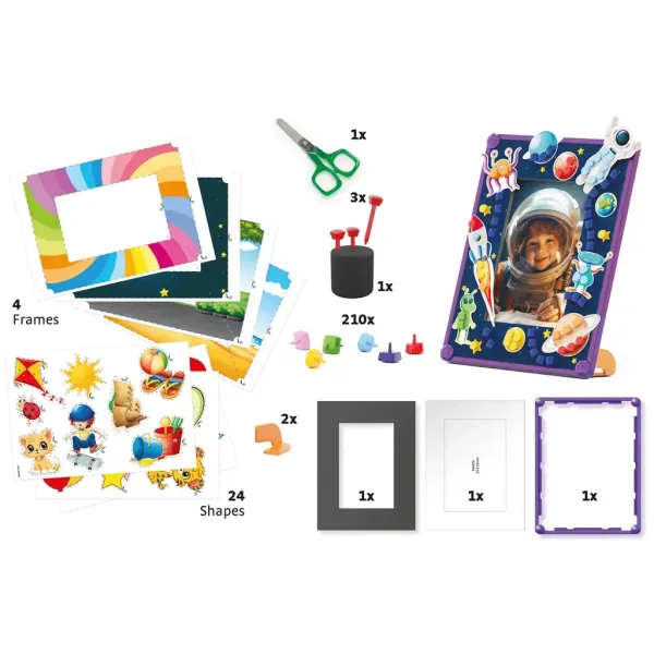 Quercetti: FantaFrame - Set pentru crearea ramei de poze cu accesorii imaginea 4