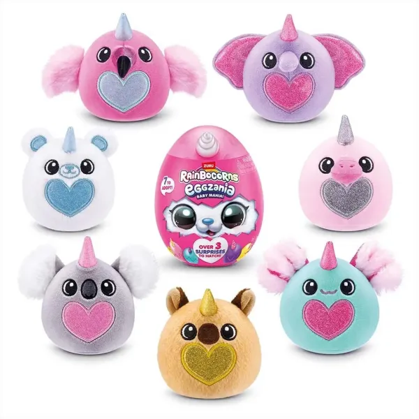Rainbocorns Eggzania ouă surpriză pentru bebeluși seria 1 imaginea 1