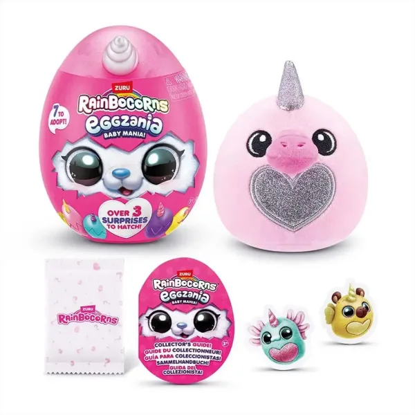 Rainbocorns Eggzania ouă surpriză pentru bebeluși seria 1 imaginea 4