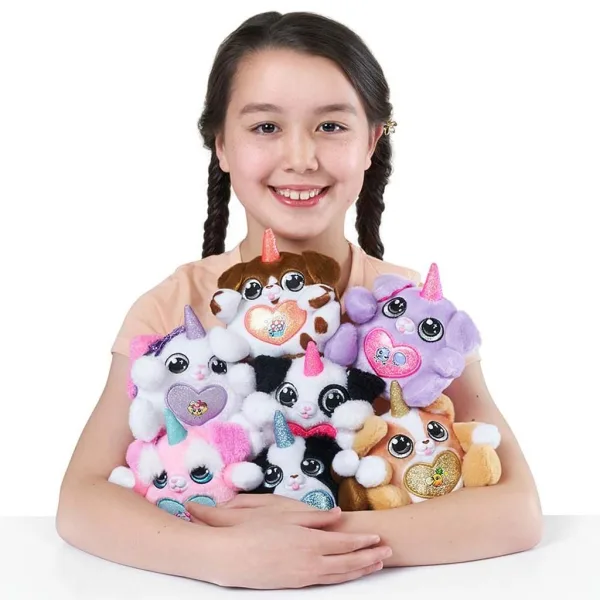 Rainbocorns: Pocket Puppycorn surpriză jucărie de pluș cu cățeluși parfumați în mai multe variante 1buc imaginea 3