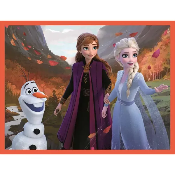 Regatul de gheață: Set de 12 cuburi de poveste - Clementoni imaginea 2