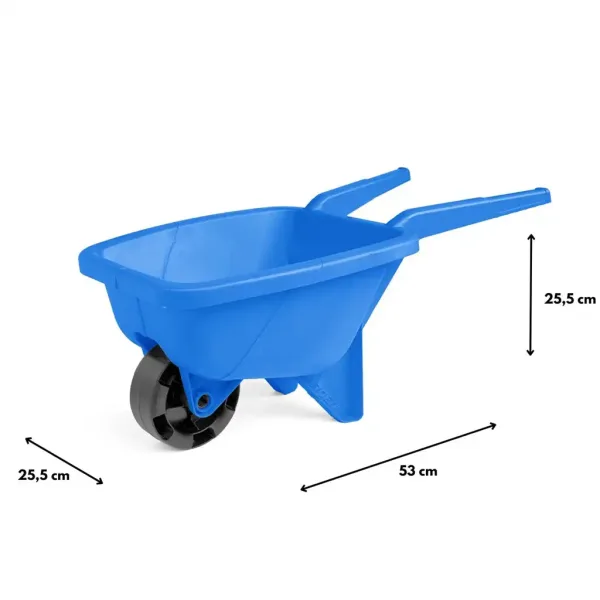 Roabă de nisip albastră de 53 cm - Wader imaginea 2