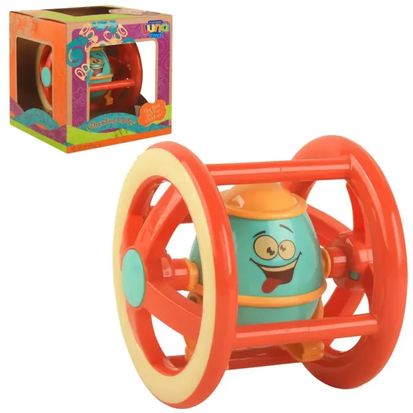 Roată colorată și amuzantă pentru bebeluși de 14 cm. imaginea 1
