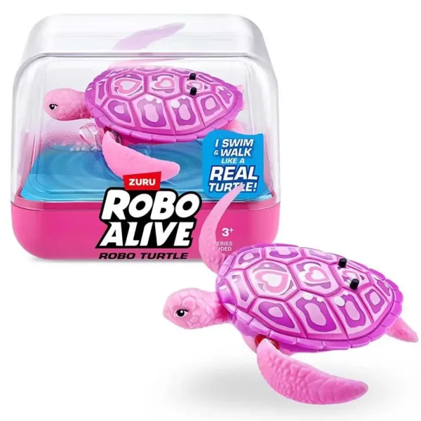Robo Alive: Robo Țestoasă robot în mai multe variante 1buc imaginea 4