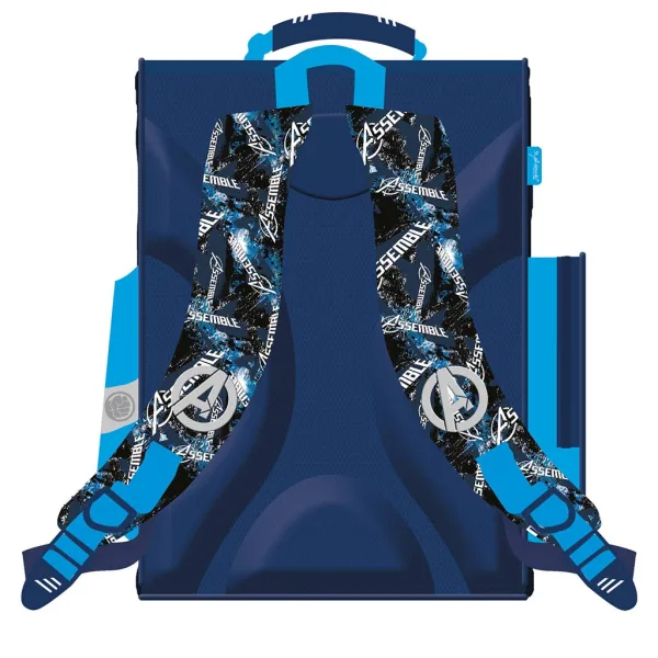 Rucsac ergonomic Răzbunătorii, ghiozdan 35,5x27,5x16cm imaginea 2