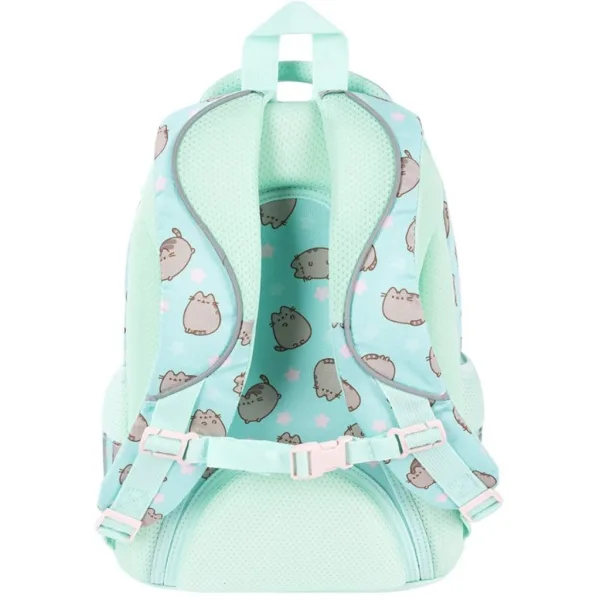 Rucsac școlar Pusheen mentă, BPL58, 40x29x19 cm imaginea 2