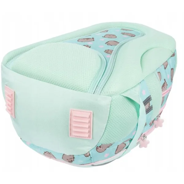 Rucsac școlar Pusheen mentă, BPL58, 40x29x19 cm imaginea 3