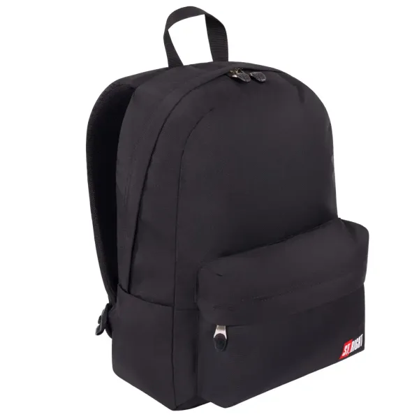 Rucsac școlar St.Right Black, BP33 40x31x17cm imaginea 2
