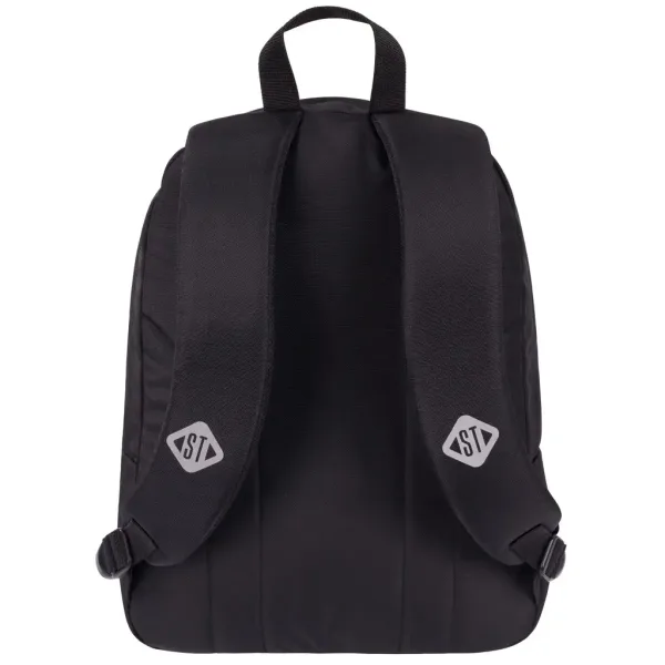 Rucsac școlar St.Right Black, BP33 40x31x17cm imaginea 3