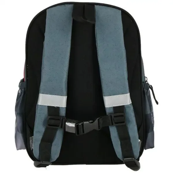 Rucsac școlar rotunjit cu model de mașină de curse roșie Spirit: Speed Monster, dimensiuni 24x13x31cm imaginea 3