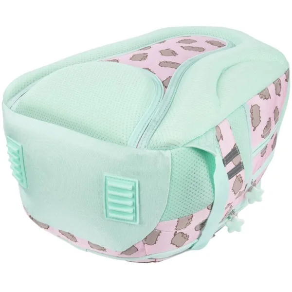 Rucsac școlar roz Pusheen, ghiozdan BPL58 40x29x19cm imaginea 3