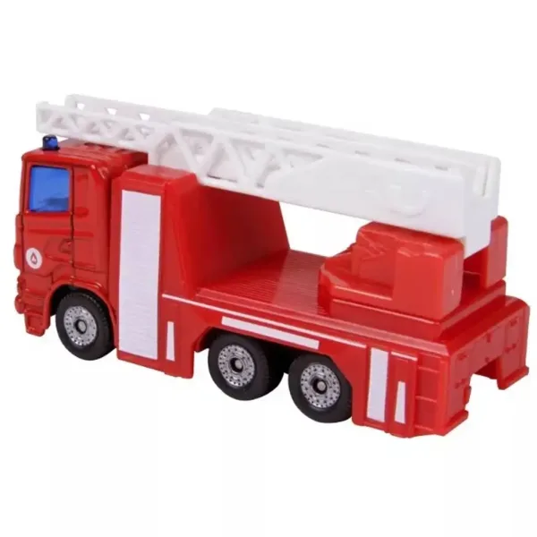 SIKU Scania autospecială de pompieri maghiară cu scară 1/87 imaginea 2