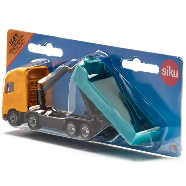 SIKU basculant Volvo cu macara 1/87 imaginea 3