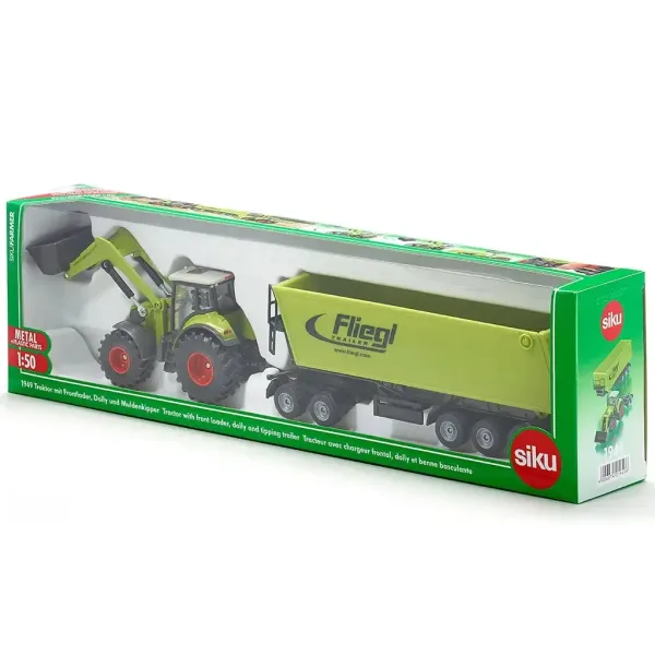 SIKU tractor Claas cu încărcător frontal 1/50 imaginea 2