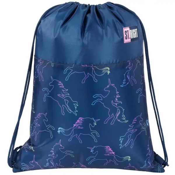 Sac de sport St.Right Dream Unicorn, 43x32cm imaginea 1