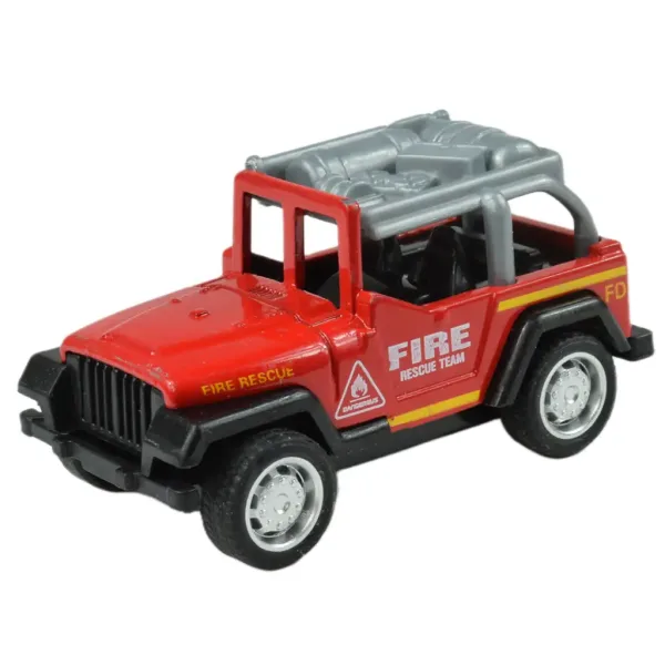 Salvare de incendiu: Mașini de pompieri în diferite variante 1/55 1buc imaginea 3