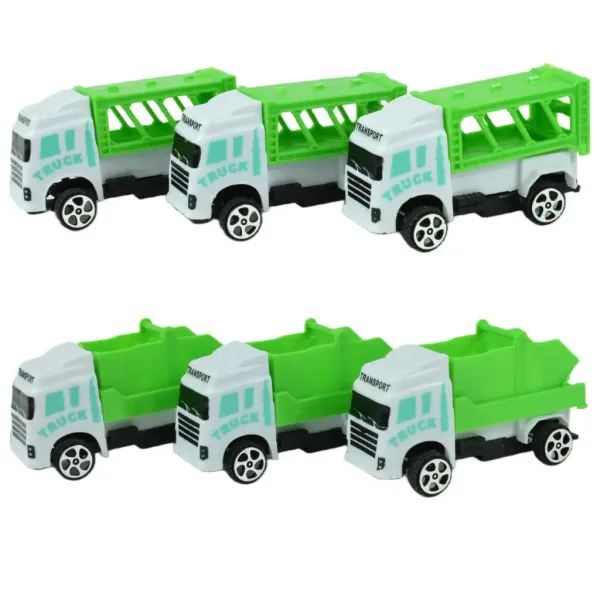 Sanitation Truck: Set camion de colectare a deșeurilor, 12 piese, 1/64 imaginea 2