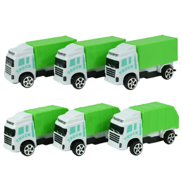Sanitation Truck: Set camion de colectare a deșeurilor, 12 piese, 1/64 imaginea 3