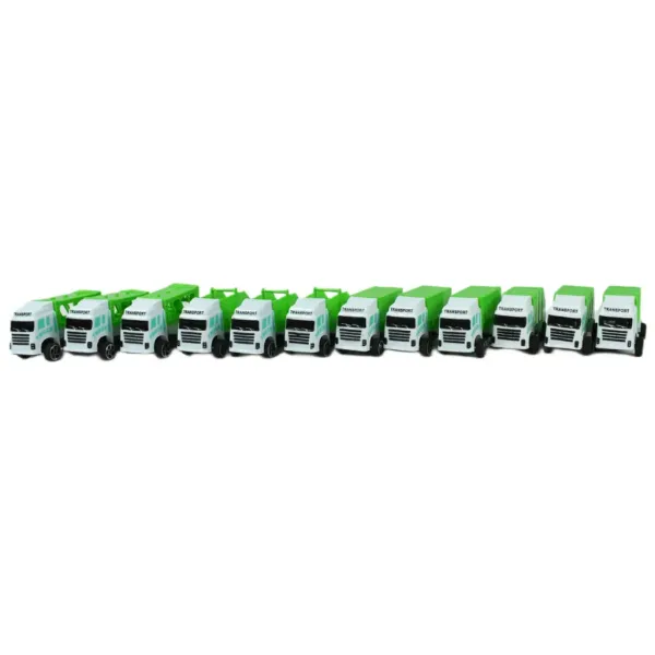 Sanitation Truck: Set camion de colectare a deșeurilor, 12 piese, 1/64 imaginea 4