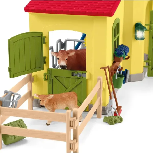 Schleich: Farm World - Set de joacă fermă mare cu animale (42605) imaginea 4