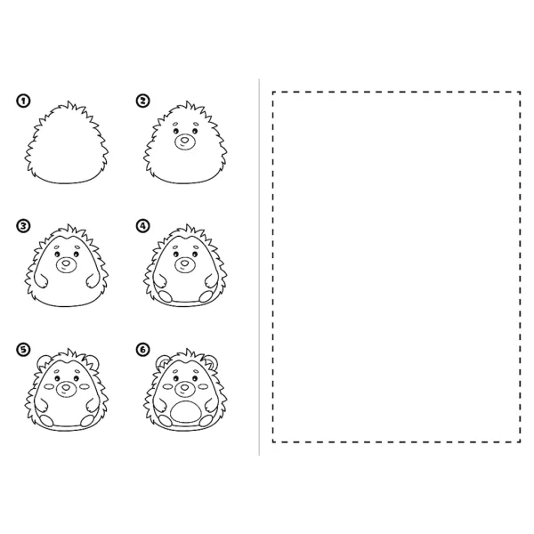 Școala de desen Kawaii, învață să desenezi pas cu pas – caiet de activități - Trefl imaginea 2