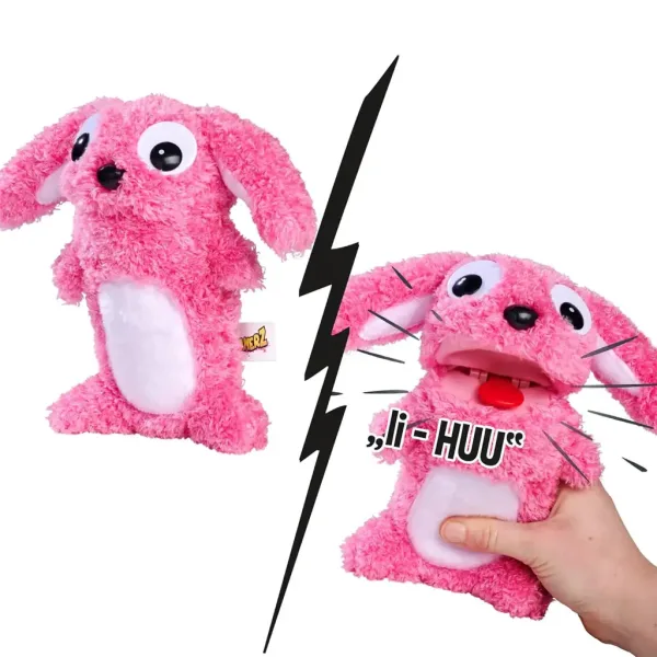 ScreamerZ: Iepuraș plângăcios de pluș 30 cm - Simba Toys imaginea 3