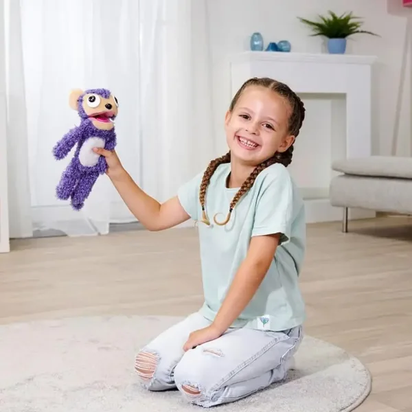 ScreamerZ: Maimuță plângătoare de pluș 30 cm - Simba Toys imaginea 6