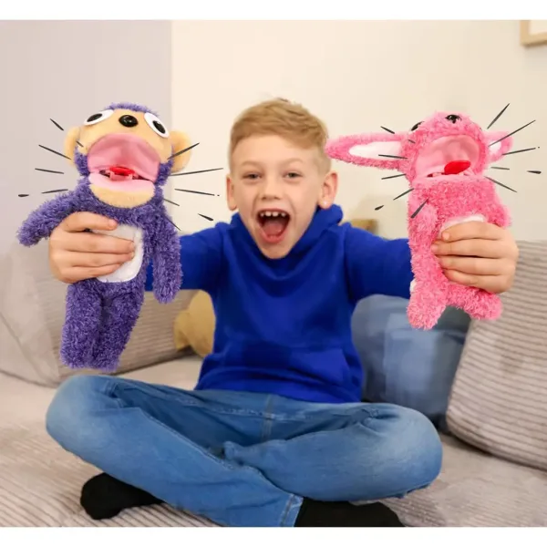 ScreamerZ: Maimuță plângătoare de pluș 30 cm - Simba Toys imaginea 7