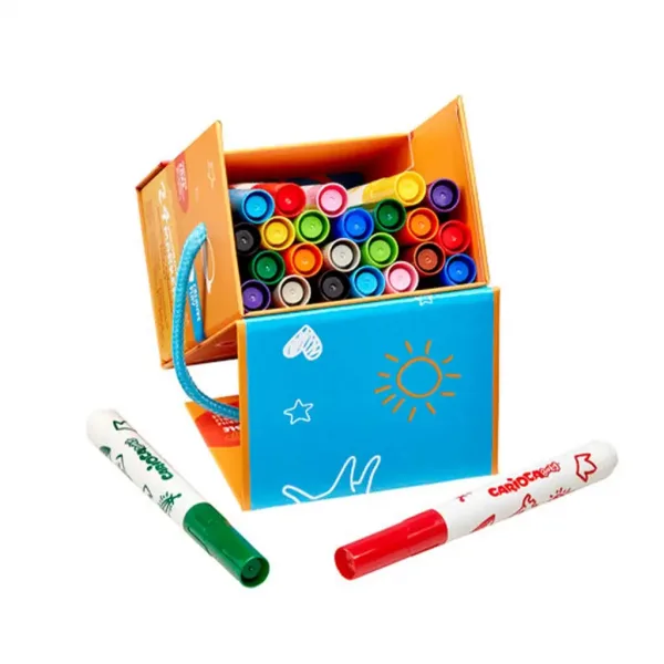 Set de 24 carioci lavabile pentru bebeluși - Carioca imaginea 2