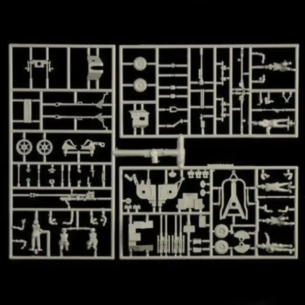 Set de arme de artilerie German Italeri 1/72 imaginea 2