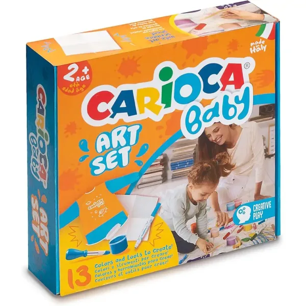 Set de colorat pentru bebeluși 13 bucăți - Carioca imaginea 1