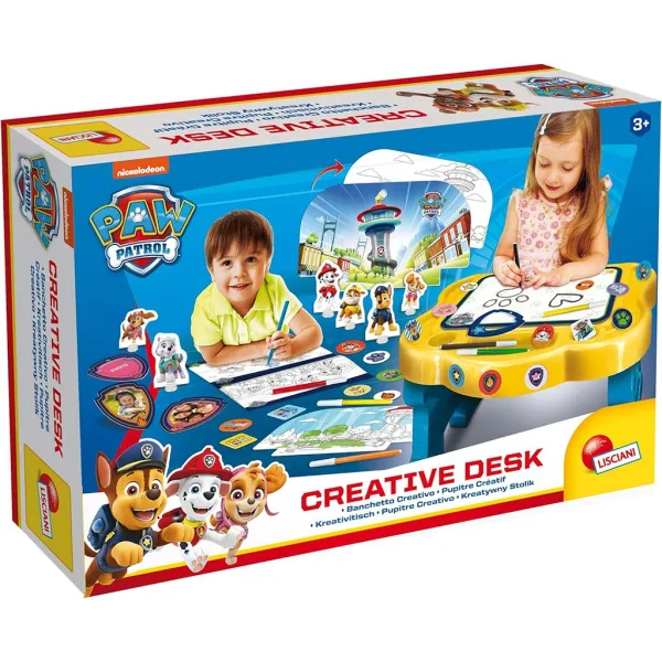 Set de joc creativ de colorat Patrula Cățelușilor - Lisciani imaginea 1
