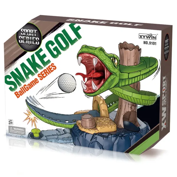 Set de mini golf cu șarpe imaginea 3