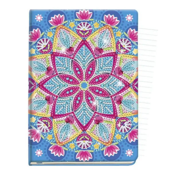 Set de pictură cu diamante mandala lotus imaginea 3