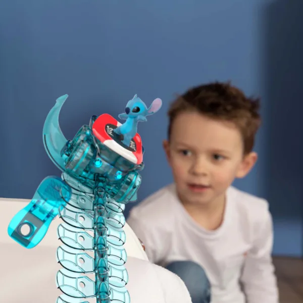 Set de pistă Disney Stitch Flextreme - Simba Toys imaginea 4