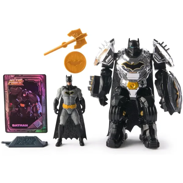 Set figurine de joc DC Metal Force Batman - Spin Master imaginea 2